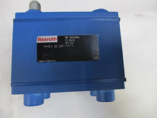 Rexroth R901408664 MHSV 25 ZB1-1X/V - Pièces de rechange pour Camion: photos 1 Rexroth R901408664 MHSV 25 ZB1-1X/V - Pièces de rechange pour Camion: photos 1