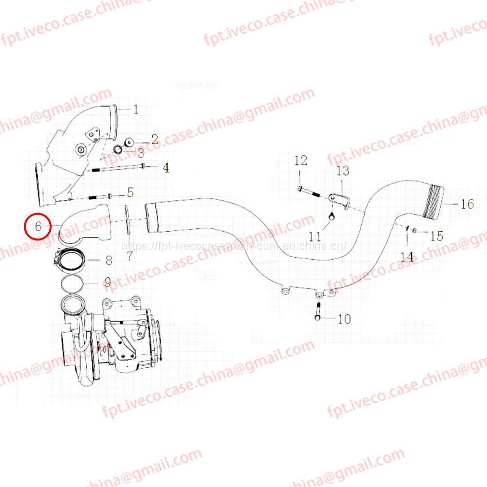 MAN D2066 Intake pipe 09411-0664 - Moteur et pièces: photos 1 MAN D2066 Intake pipe 09411-0664 - Moteur et pièces: photos 1