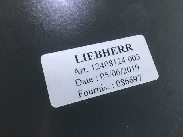 Liebherr Bonnet Right - Capot: photos 2 Liebherr Bonnet Right - Capot: photos 2