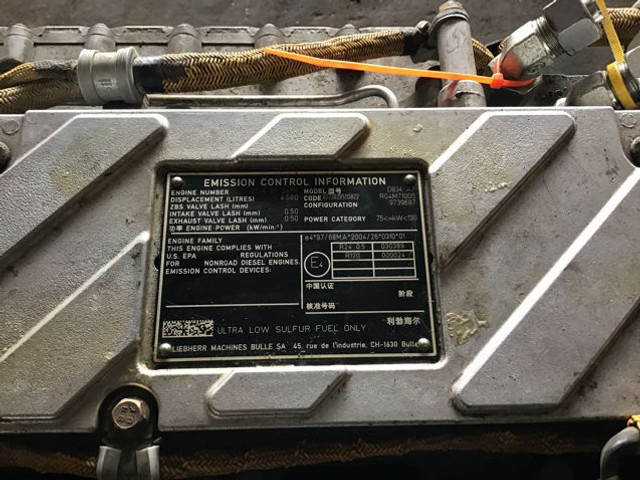 Moteur Liebherr D834: photos 6 Moteur Liebherr D834: photos 6