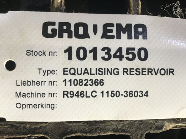 Liebherr Equalizing Reservoir - Vase d'expansion: photos 2 Liebherr Equalizing Reservoir - Vase d'expansion: photos 2