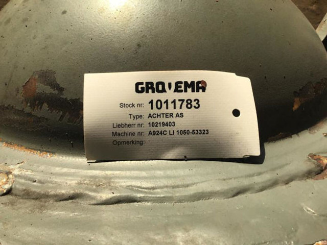 Liebherr REAR AXLE - Essieu et pièces: photos 5 Liebherr REAR AXLE - Essieu et pièces: photos 5