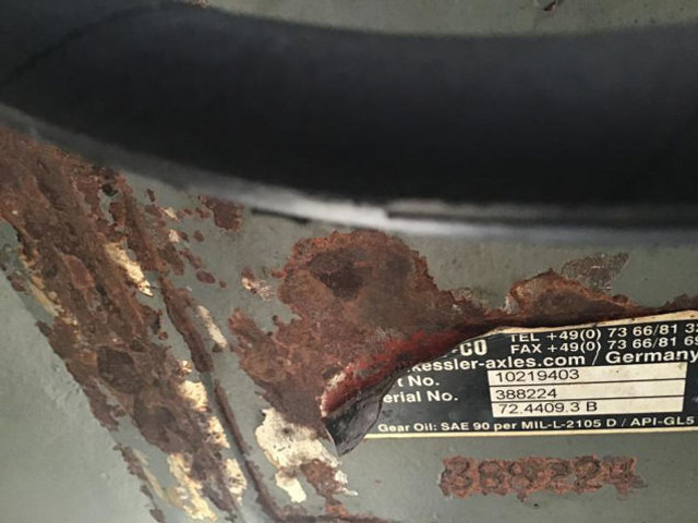 Liebherr REAR AXLE - Essieu et pièces: photos 4 Liebherr REAR AXLE - Essieu et pièces: photos 4