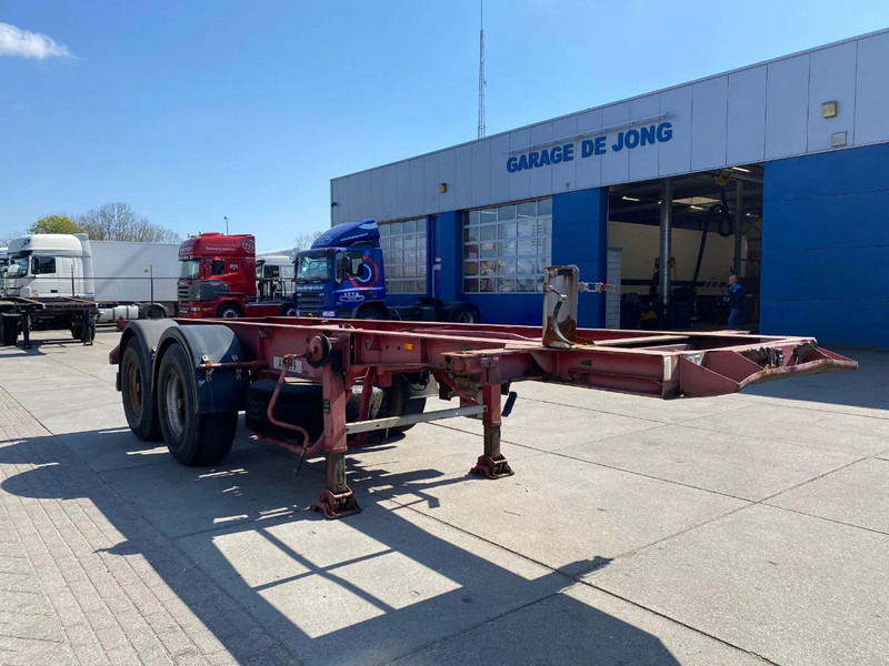 Semi-remorque porte-conteneur/ Caisse mobile Burg 20 FT Container Chassis / BPW: photos 6
