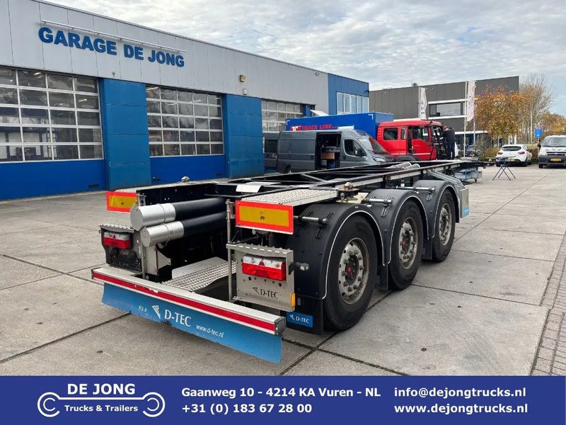 D-Tec CC-20-3-T / 20 FT ADR Tank Chassis / SAF Disc - Semi-remorque porte-conteneur/ Caisse mobile: photos 1 D-Tec CC-20-3-T / 20 FT ADR Tank Chassis / SAF Disc - Semi-remorque porte-conteneur/ Caisse mobile: photos 1