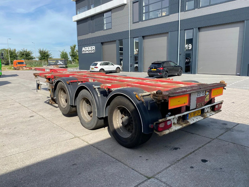 D-Tec FT-43-03V / Flexitrailer / 3x Extendable / SAF / 1x Lift Axle - Semi-remorque porte-conteneur/ Caisse mobile: photos 3 D-Tec FT-43-03V / Flexitrailer / 3x Extendable / SAF / 1x Lift Axle - Semi-remorque porte-conteneur/ Caisse mobile: photos 3