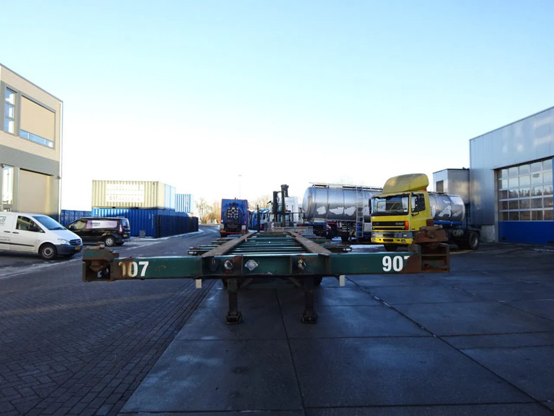 Flandria 40 FT Container Chassis / BPW + Disc / Lift Axle - Semi-remorque porte-conteneur/ Caisse mobile: photos 3 Flandria 40 FT Container Chassis / BPW + Disc / Lift Axle - Semi-remorque porte-conteneur/ Caisse mobile: photos 3