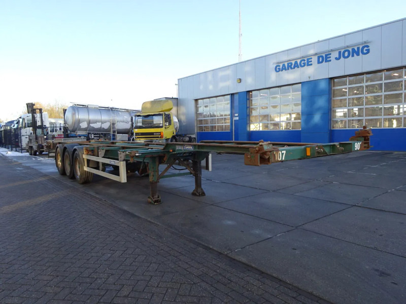 Flandria 40 FT Container Chassis / BPW + Disc / Lift Axle - Semi-remorque porte-conteneur/ Caisse mobile: photos 4 Flandria 40 FT Container Chassis / BPW + Disc / Lift Axle - Semi-remorque porte-conteneur/ Caisse mobile: photos 4