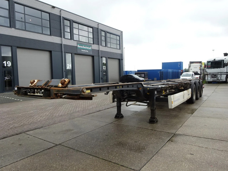 Krone SD 27 / Container Chassis / BPW + Drum / 45 FT - Semi-remorque porte-conteneur/ Caisse mobile: photos 4 Krone SD 27 / Container Chassis / BPW + Drum / 45 FT - Semi-remorque porte-conteneur/ Caisse mobile: photos 4