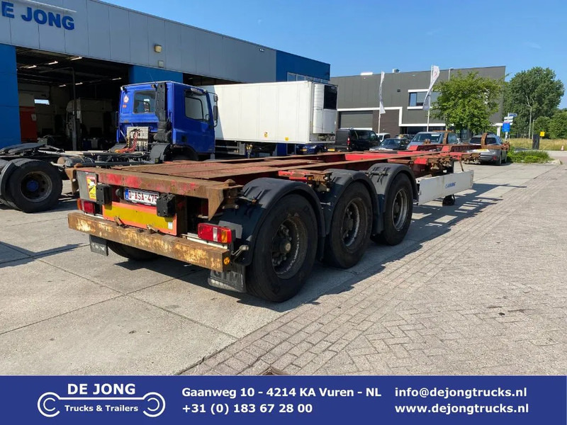 Krone SD 27 / container chassis / BPW + Disc / 1x Lift Axle - Semi-remorque porte-conteneur/ Caisse mobile: photos 1 Krone SD 27 / container chassis / BPW + Disc / 1x Lift Axle - Semi-remorque porte-conteneur/ Caisse mobile: photos 1