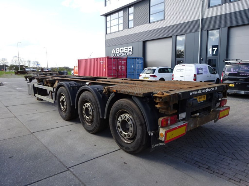 Krone SD Chassis / ADR / 2x Extendable / MB + Disc / 2x Lift Axle - Semi-remorque porte-conteneur/ Caisse mobile: photos 3 Krone SD Chassis / ADR / 2x Extendable / MB + Disc / 2x Lift Axle - Semi-remorque porte-conteneur/ Caisse mobile: photos 3