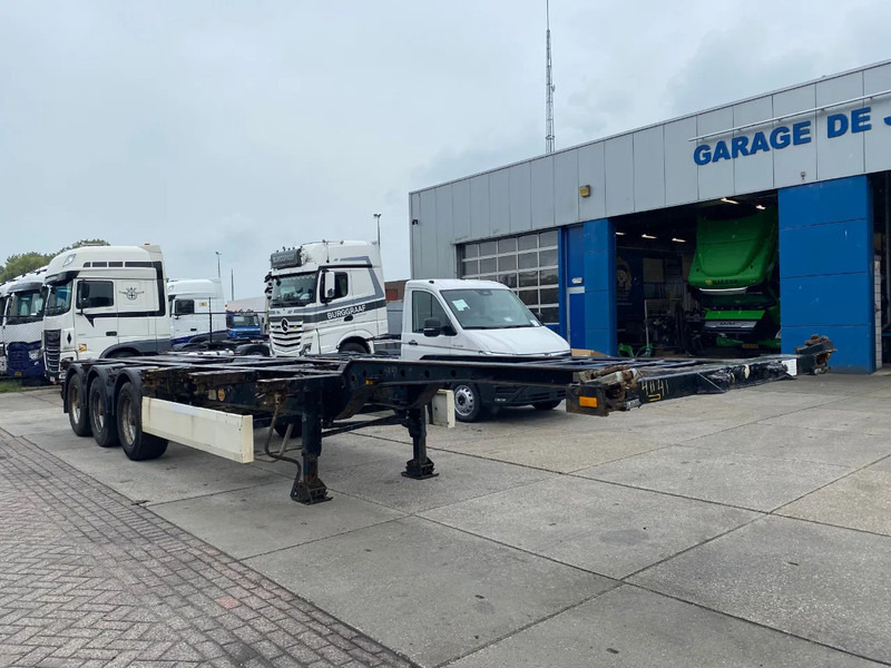 Krone SDC 27 / Container Chassis / BPW + Drum / Lift Axle - Semi-remorque porte-conteneur/ Caisse mobile: photos 5 Krone SDC 27 / Container Chassis / BPW + Drum / Lift Axle - Semi-remorque porte-conteneur/ Caisse mobile: photos 5