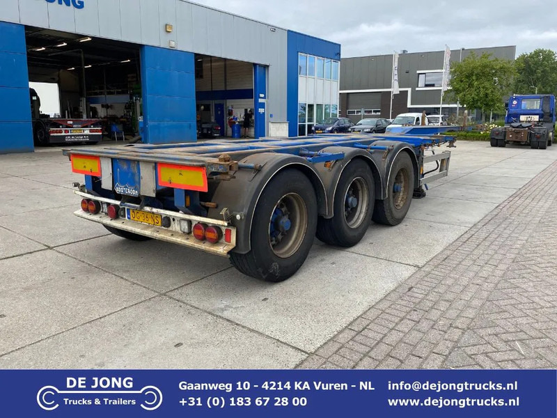 Nooteboom FT-43-03V / 2x Extendable / 1x Lift Axle / BPW Disc - Semi-remorque porte-conteneur/ Caisse mobile: photos 1 Nooteboom FT-43-03V / 2x Extendable / 1x Lift Axle / BPW Disc - Semi-remorque porte-conteneur/ Caisse mobile: photos 1