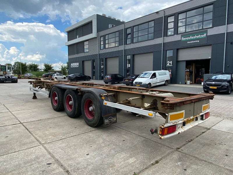 Pacton 40 FT Container Chassis / BPW + DISC - Semi-remorque porte-conteneur/ Caisse mobile: photos 2 Pacton 40 FT Container Chassis / BPW + DISC - Semi-remorque porte-conteneur/ Caisse mobile: photos 2