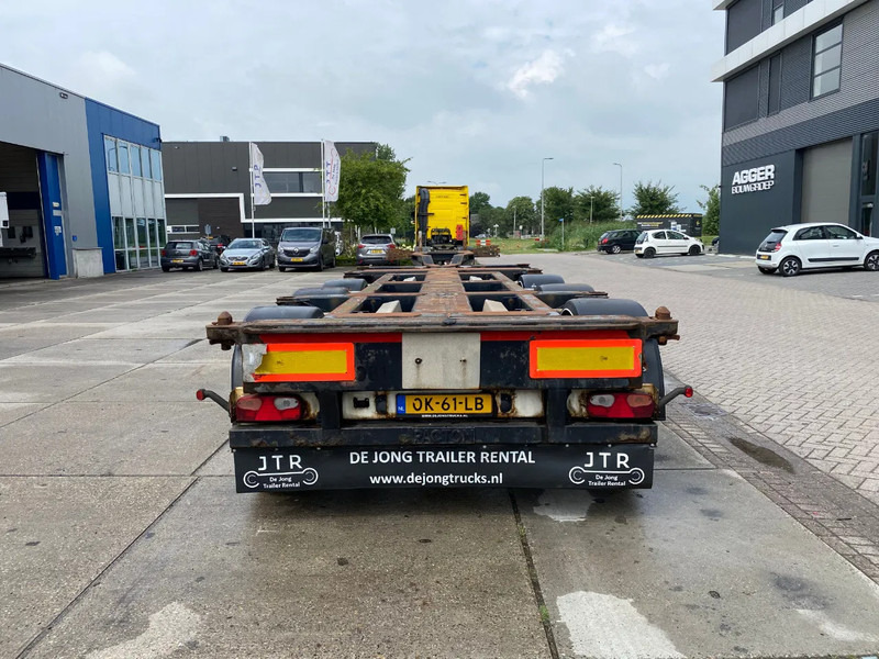 Pacton T3-010 / 3x Extendable / SAF + Drum / 1x lift - Semi-remorque porte-conteneur/ Caisse mobile: photos 2 Pacton T3-010 / 3x Extendable / SAF + Drum / 1x lift - Semi-remorque porte-conteneur/ Caisse mobile: photos 2