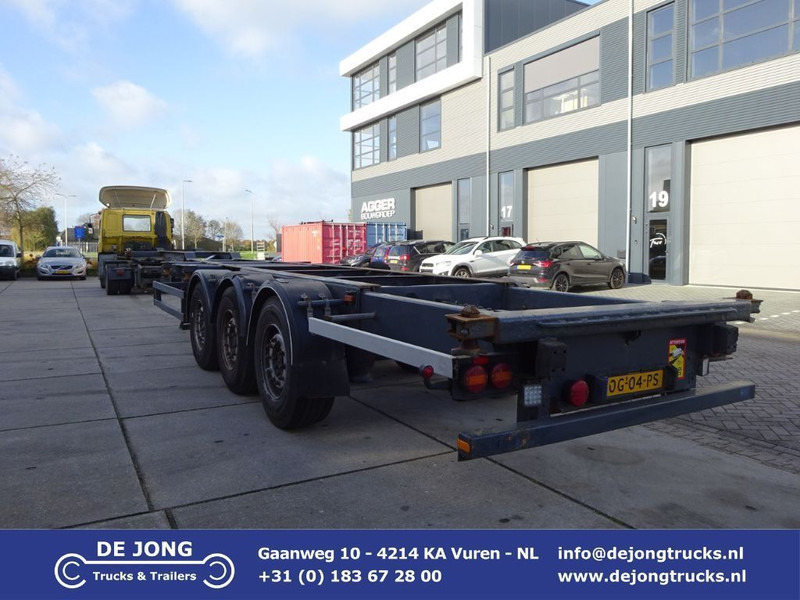 Schmitz Cargobull SCF 24G / MB + DISC / 40-45FT / 1x Lift axle - Semi-remorque porte-conteneur/ Caisse mobile: photos 1 Schmitz Cargobull SCF 24G / MB + DISC / 40-45FT / 1x Lift axle - Semi-remorque porte-conteneur/ Caisse mobile: photos 1