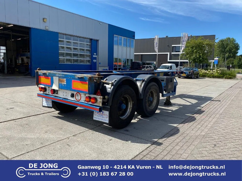 TURBO'S HOET 20 FT Container Chassis / APK t/m 3-2026 / BPW + Drum - Semi-remorque porte-conteneur/ Caisse mobile: photos 1 TURBO'S HOET 20 FT Container Chassis / APK t/m 3-2026 / BPW + Drum - Semi-remorque porte-conteneur/ Caisse mobile: photos 1
