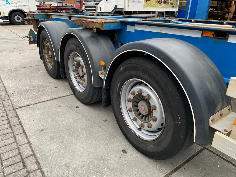 Van Hool 3B0079 / 2x Extendable / SAF Disc - Semi-remorque porte-conteneur/ Caisse mobile: photos 5 Van Hool 3B0079 / 2x Extendable / SAF Disc - Semi-remorque porte-conteneur/ Caisse mobile: photos 5