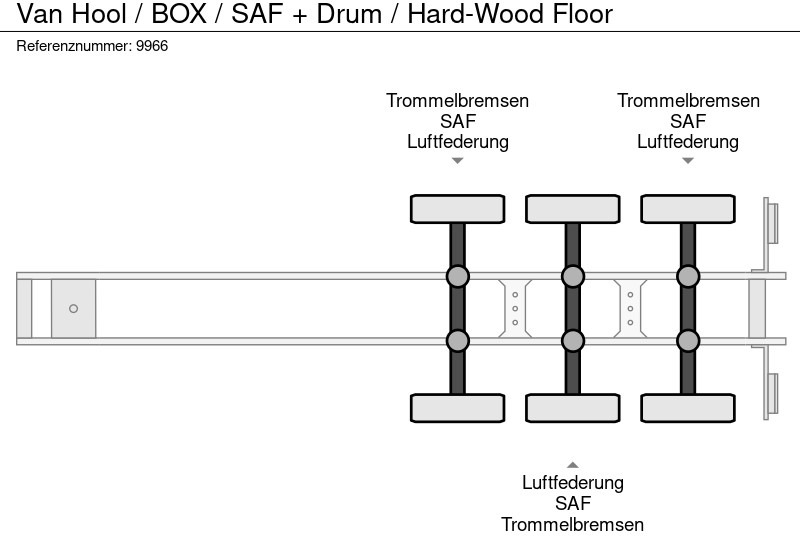 Crédit-bail de Van Hool / BOX / SAF + Drum / Hard-Wood Floor Van Hool / BOX / SAF + Drum / Hard-Wood Floor: photos 7