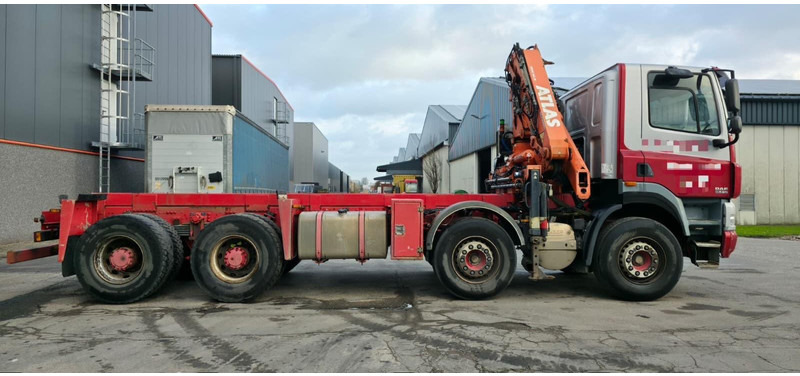 DAF CF 85.510 Kraan ATLAS 165.2E - Camion grue: photos 4 DAF CF 85.510 Kraan ATLAS 165.2E - Camion grue: photos 4