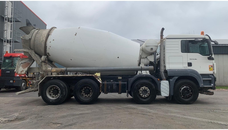 MAN TGS 35.360  Liebherr + 9M3 - Camion malaxeur: photos 5 MAN TGS 35.360  Liebherr + 9M3 - Camion malaxeur: photos 5