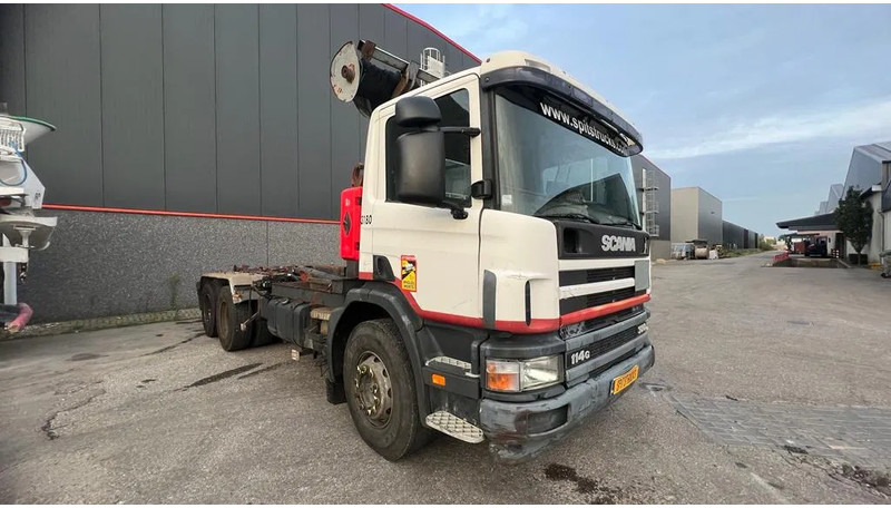 Scania P114-380 Manual + FULL STEEL - Camion porte-conteneur/ Caisse mobile: photos 3 Scania P114-380 Manual + FULL STEEL - Camion porte-conteneur/ Caisse mobile: photos 3