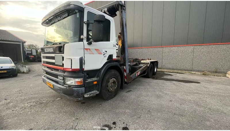 Scania P114-380 Manual + FULL STEEL - Camion porte-conteneur/ Caisse mobile: photos 1 Scania P114-380 Manual + FULL STEEL - Camion porte-conteneur/ Caisse mobile: photos 1