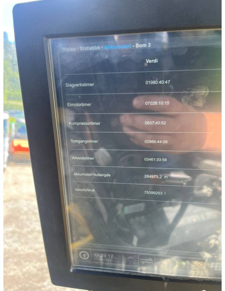 Foreuse Atlas-Copco XE3 C30: photos 8