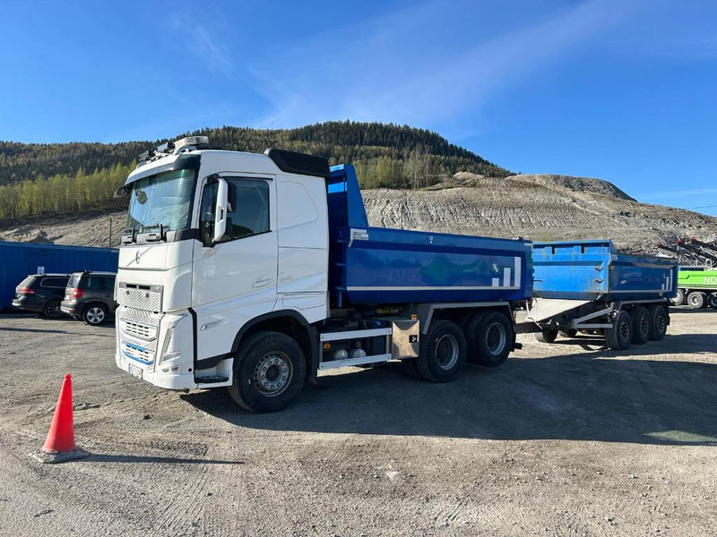 Volvo FH 540 6x4 + Maur trippelkjerre - Camion benne: photos 1 Volvo FH 540 6x4 + Maur trippelkjerre - Camion benne: photos 1