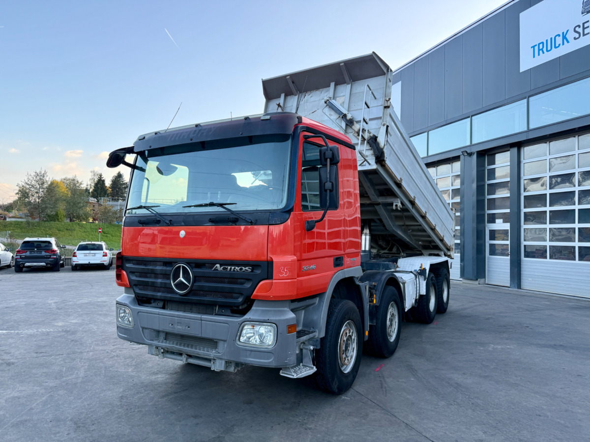 MERCEDES Actros 3246 8x4 E5 Meiller 3S - Camion benne: photos 1 MERCEDES Actros 3246 8x4 E5 Meiller 3S - Camion benne: photos 1