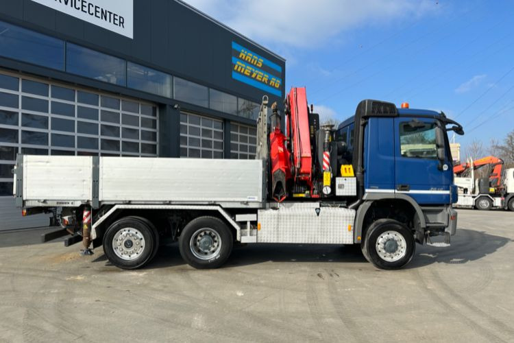 Mercedes-Benz Actros 2648 6x4/4 Fassi455 SZM/Pritsche - Camion grue, Camion plateau: photos 5 Mercedes-Benz Actros 2648 6x4/4 Fassi455 SZM/Pritsche - Camion grue, Camion plateau: photos 5