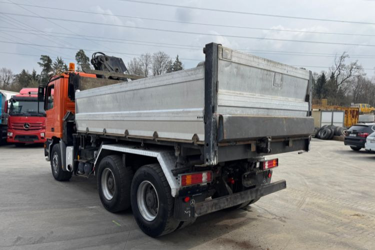 Crédit-bail de  Mercedes-Benz Actros 2653 V8 Hiab 135-4 Mercedes-Benz Actros 2653 V8 Hiab 135-4: photos 9