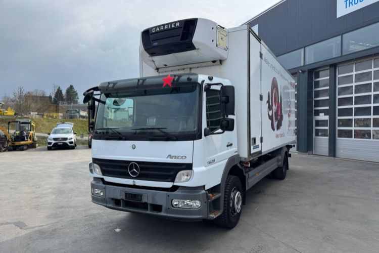 Mercedes-Benz Atego 1629 4x2 Carrier Supra 750 - Camion frigorifique: photos 1 Mercedes-Benz Atego 1629 4x2 Carrier Supra 750 - Camion frigorifique: photos 1