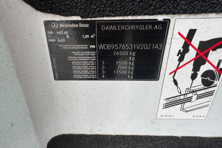 Benne à ordures ménagères Mercedes-Benz Econic 2628 Stummer: photos 15