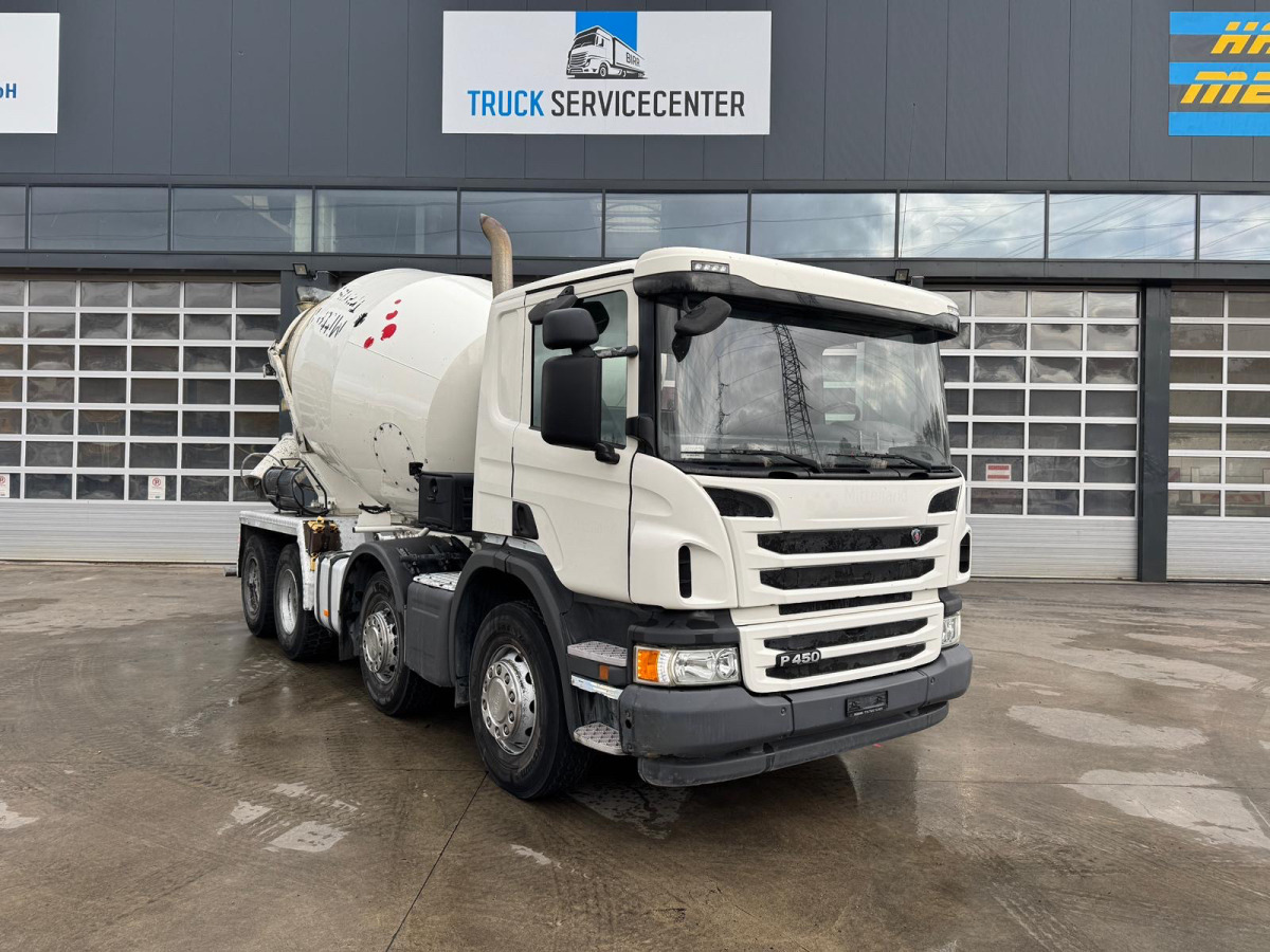 SCANIA P450 8x4 Stetter 9m3 - Camion malaxeur: photos 3 SCANIA P450 8x4 Stetter 9m3 - Camion malaxeur: photos 3