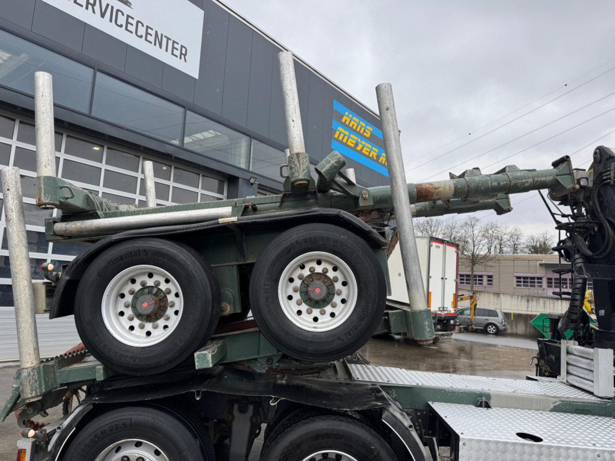 Camion grumier SCANIA R480 6x2 Loglift F265 mit Dolly: photos 17