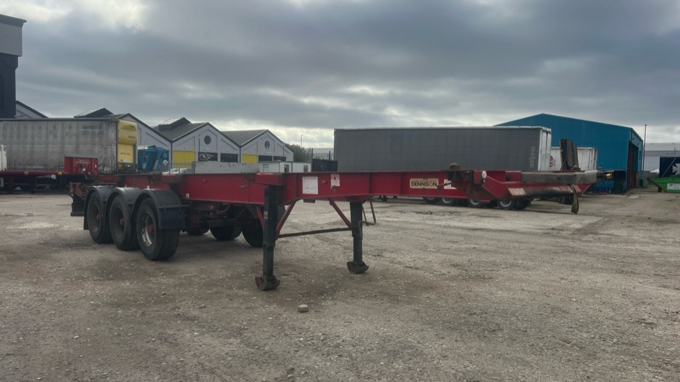 DENNISON SKELETAL - Semi-remorque porte-conteneur/ Caisse mobile: photos 2 DENNISON SKELETAL - Semi-remorque porte-conteneur/ Caisse mobile: photos 2