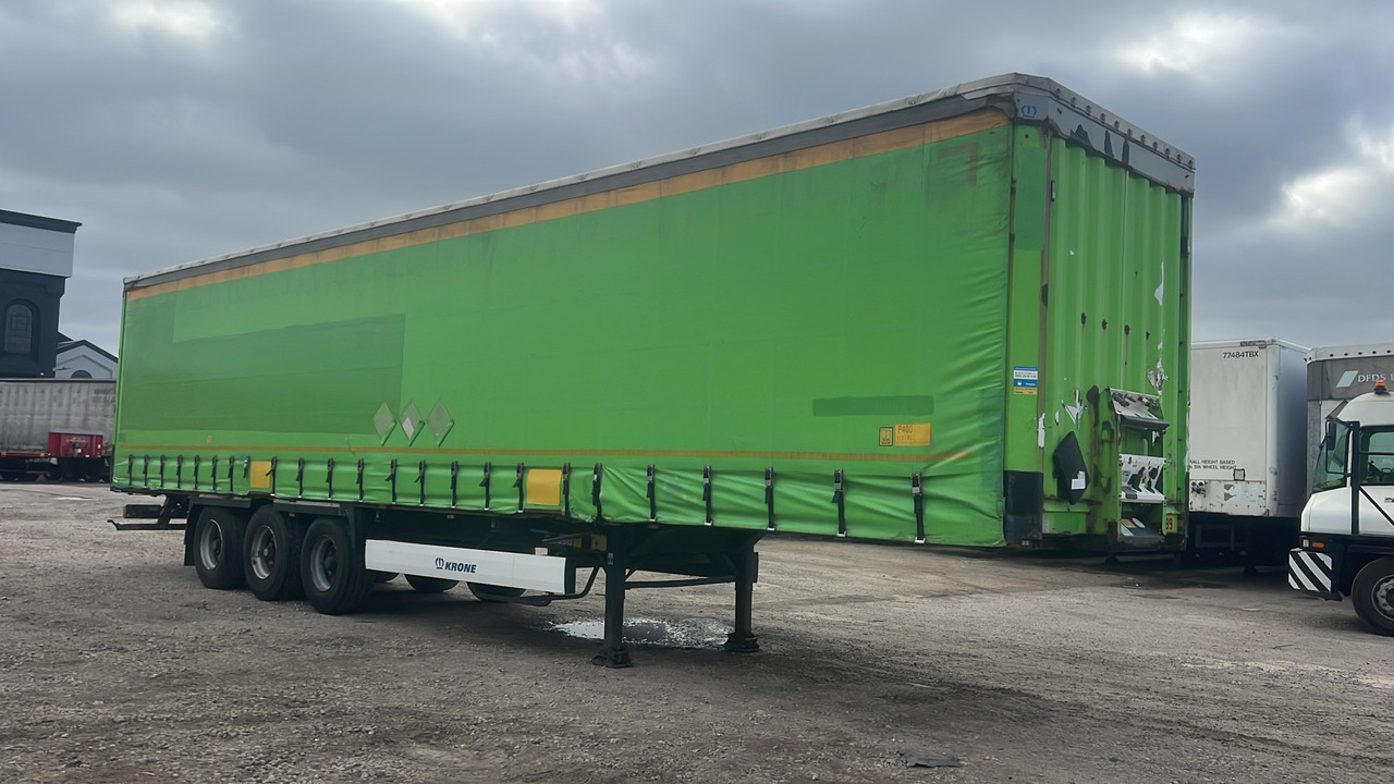 KRONE CURTAINSIDE EUROLINER - Semi-remorque rideaux coulissants: photos 1 KRONE CURTAINSIDE EUROLINER - Semi-remorque rideaux coulissants: photos 1