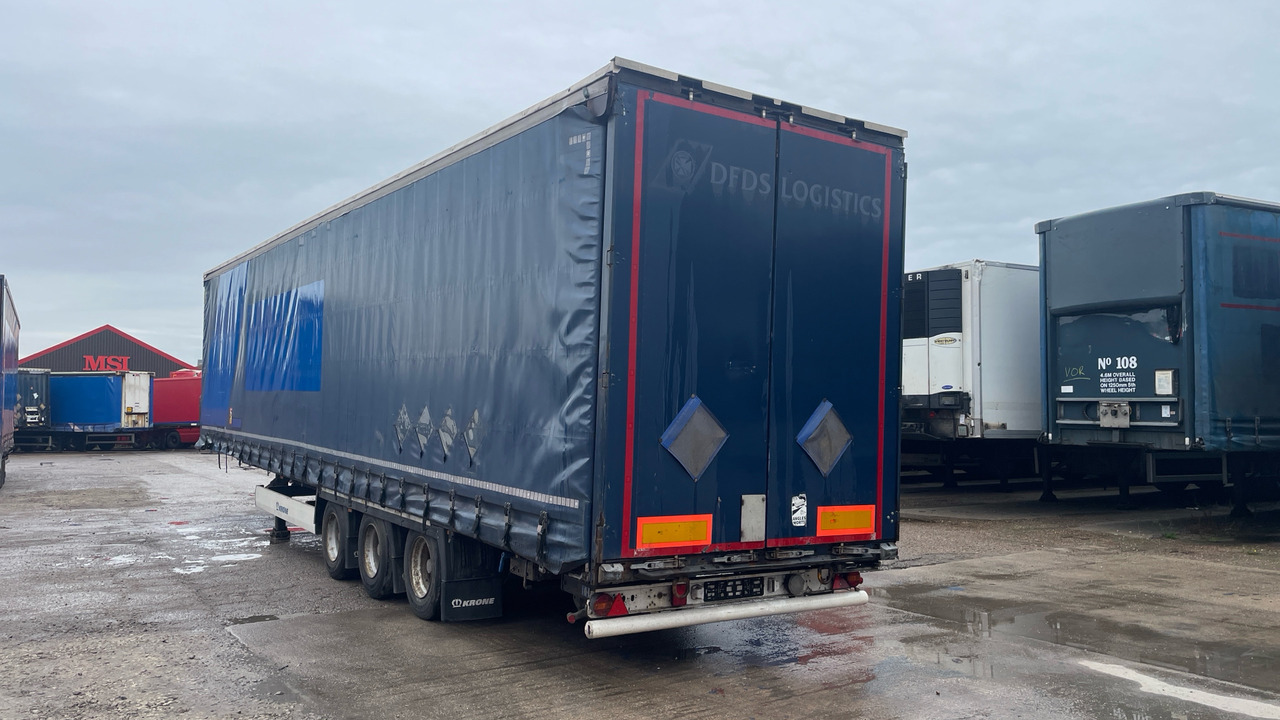 KRONE CURTAINSIDE MEGA EUROLINER - Semi-remorque rideaux coulissants: photos 4 KRONE CURTAINSIDE MEGA EUROLINER - Semi-remorque rideaux coulissants: photos 4