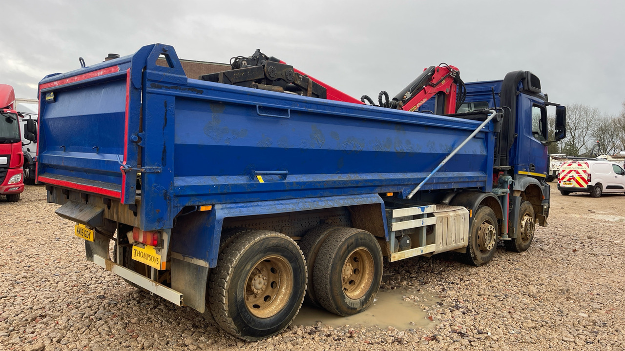 MERCEDES-BENZ AROCS 3240 - Camion benne, Camion grue: photos 4 MERCEDES-BENZ AROCS 3240 - Camion benne, Camion grue: photos 4