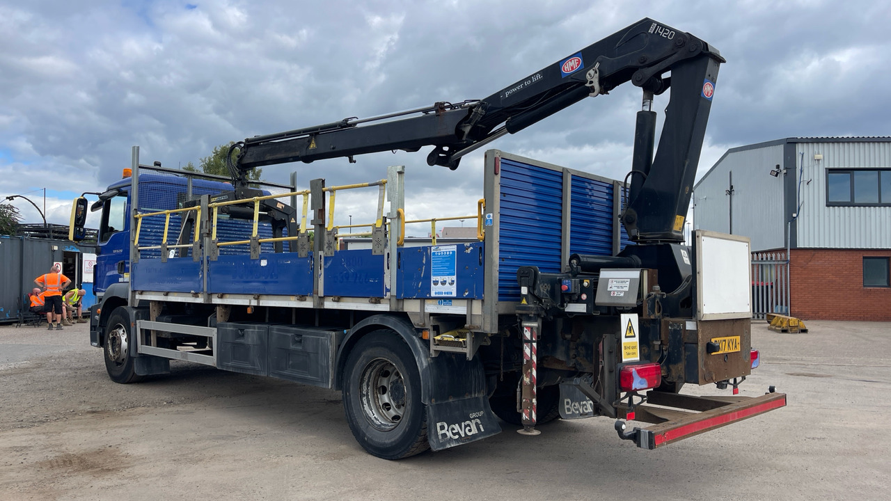 Man TGM 18.250 - Camion plateau, Camion grue: photos 3 Man TGM 18.250 - Camion plateau, Camion grue: photos 3