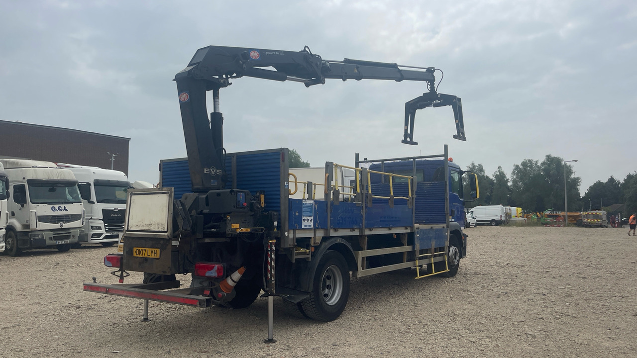 Man TGM 18.250 - Camion plateau, Camion grue: photos 4 Man TGM 18.250 - Camion plateau, Camion grue: photos 4
