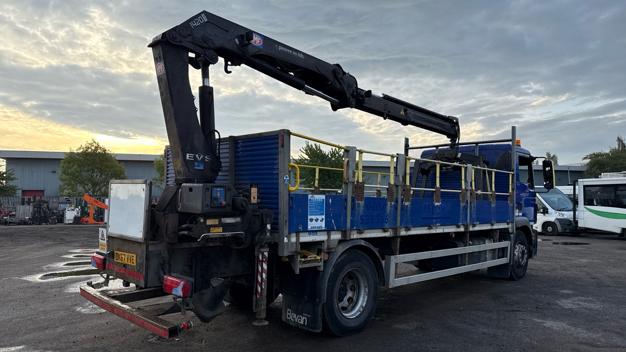 Man TGM 18.250 - Camion plateau, Camion grue: photos 4 Man TGM 18.250 - Camion plateau, Camion grue: photos 4