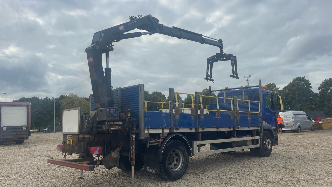 Man TGM 18.250 - Camion plateau, Camion grue: photos 4 Man TGM 18.250 - Camion plateau, Camion grue: photos 4