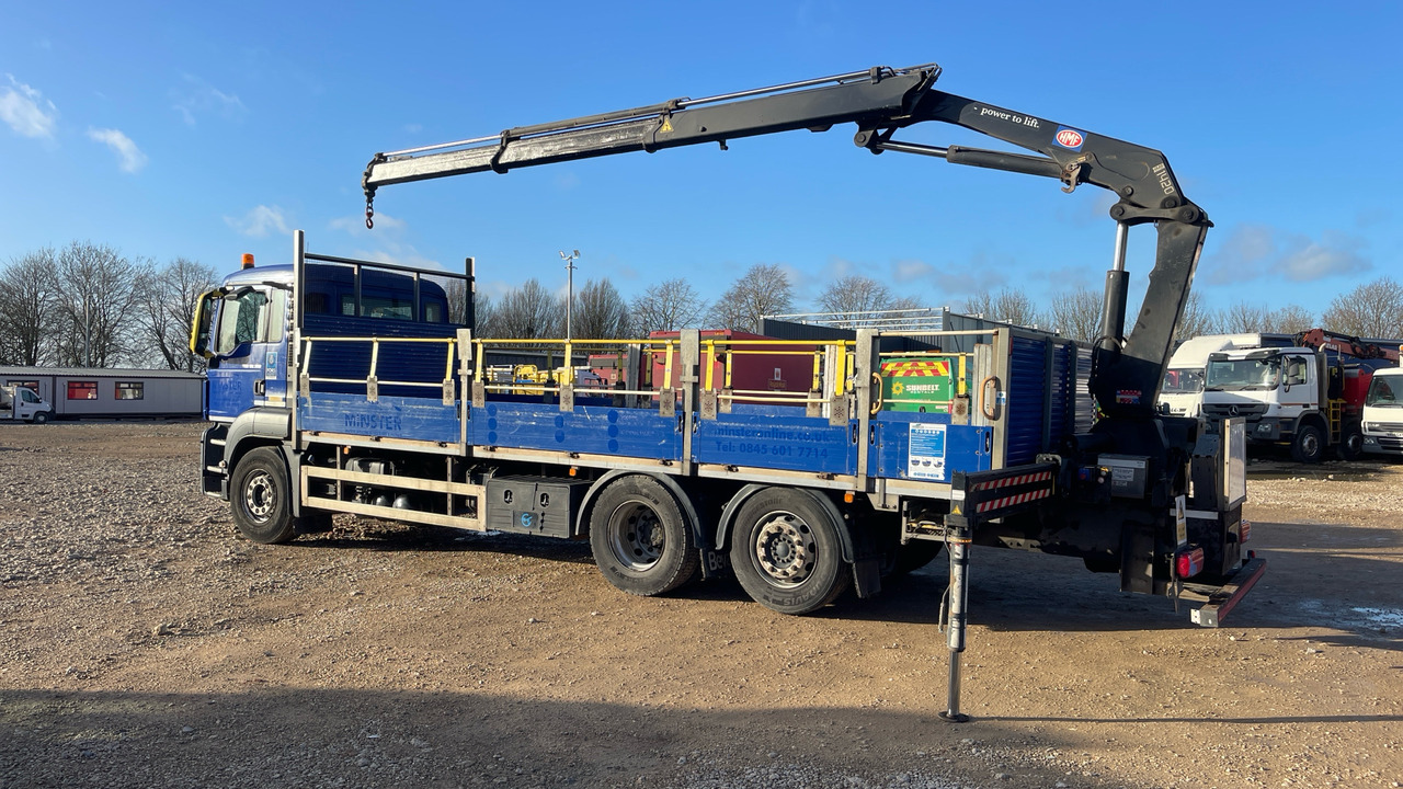 Man TGS 26.360 - Camion plateau, Camion grue: photos 3 Man TGS 26.360 - Camion plateau, Camion grue: photos 3