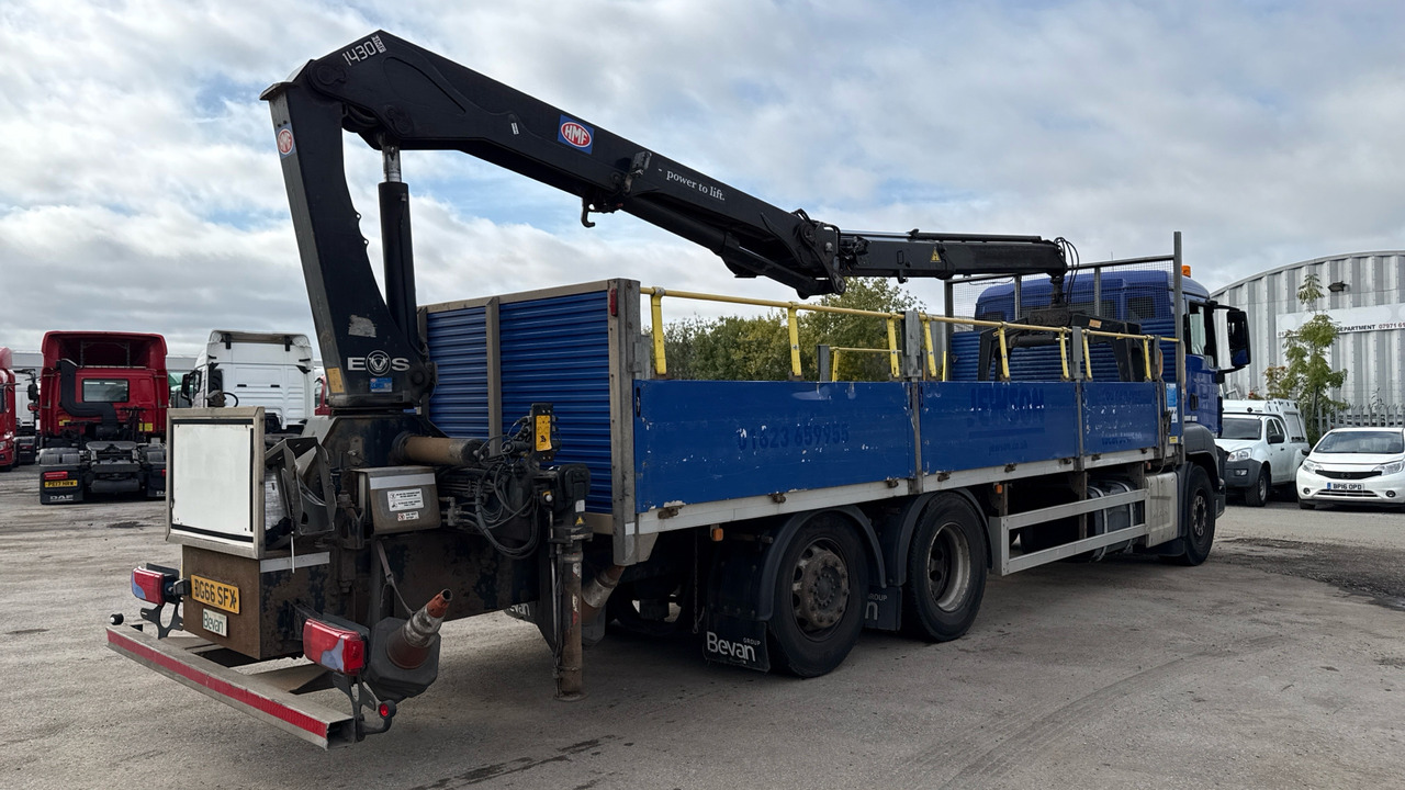 Man TGS 26.360 - Camion plateau, Camion grue: photos 4 Man TGS 26.360 - Camion plateau, Camion grue: photos 4
