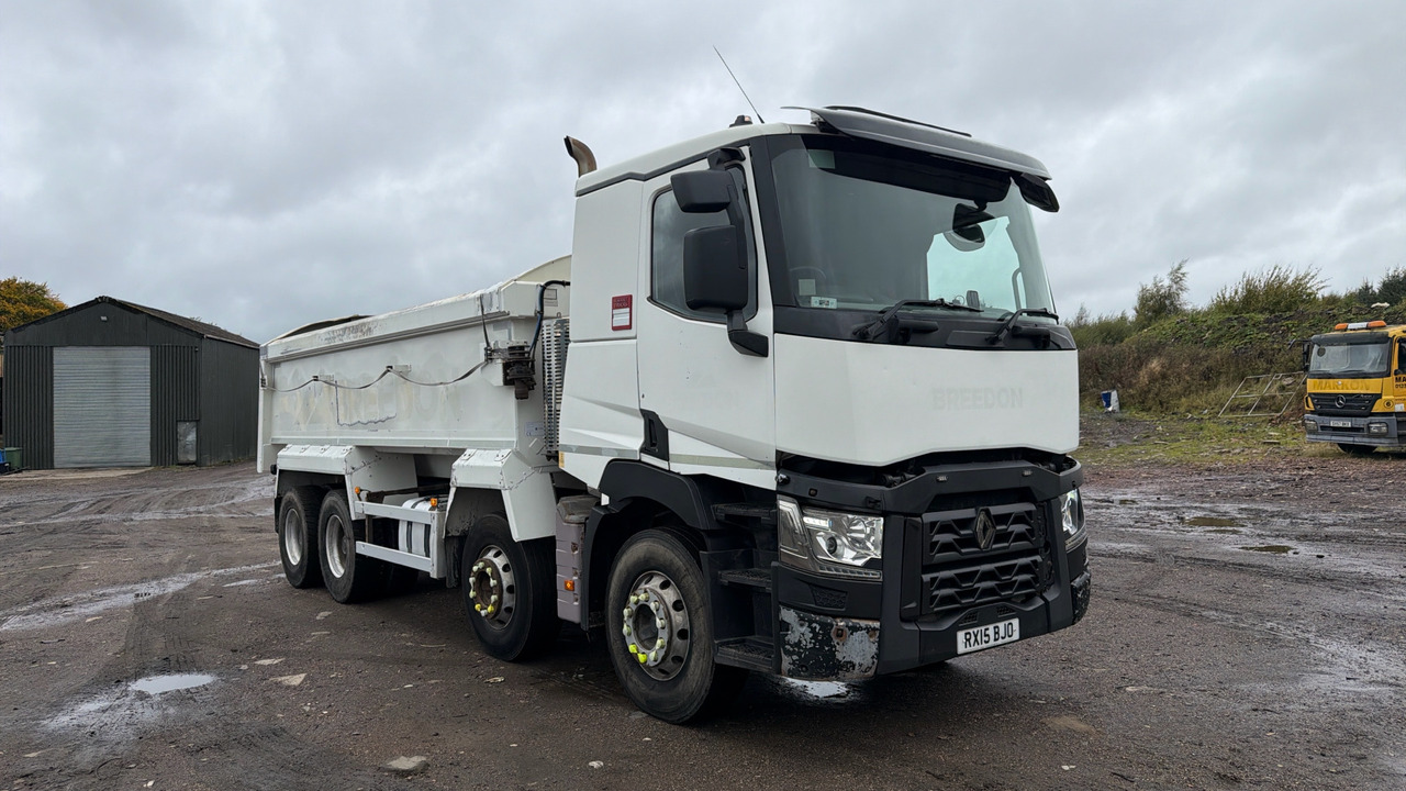 RENAULT C 380 - Camion benne: photos 1 RENAULT C 380 - Camion benne: photos 1