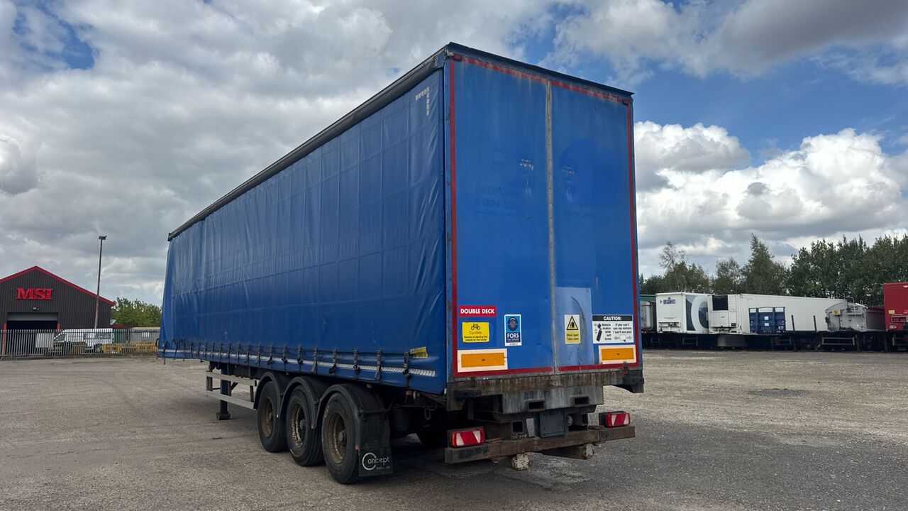 CONCEPT CURTAINSIDE DOUBLE DECK - Remorque: photos 3 CONCEPT CURTAINSIDE DOUBLE DECK - Remorque: photos 3