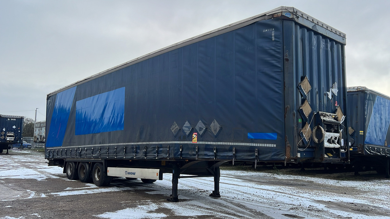 KRONE CURTAINSIDE MEGA EUROLINER - Remorque: photos 1 KRONE CURTAINSIDE MEGA EUROLINER - Remorque: photos 1