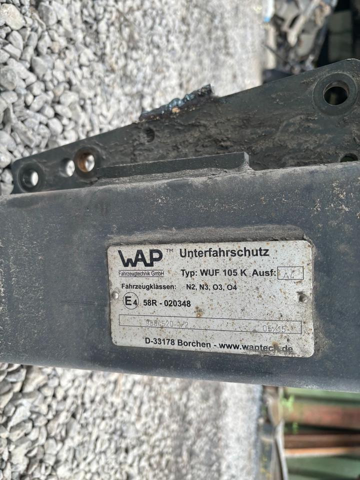 LKW Unterfahrschutz WUF 105 K verstellbar - Frame/ Châssis pour Camion: photos 4 LKW Unterfahrschutz WUF 105 K verstellbar - Frame/ Châssis pour Camion: photos 4